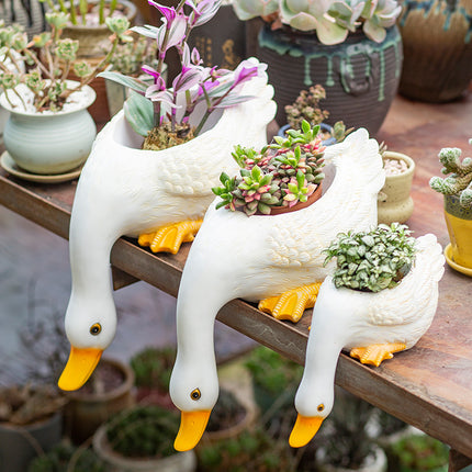 Cute Duck Flower Pot