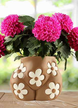 Creative Resin Body Art Flowerpot Home Home Decor