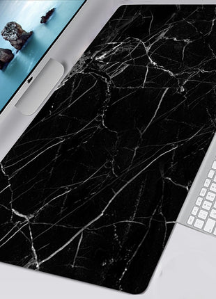 Extended Marble Desk Mat