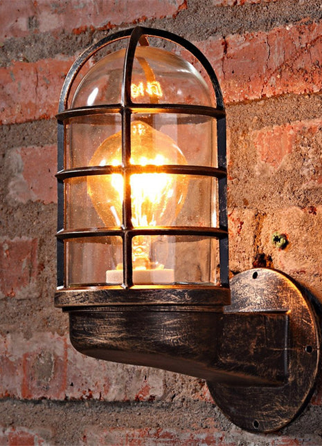 Outdoor lighting for cafe bar