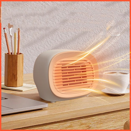 Small Desktop Warm Air Blower Home Office