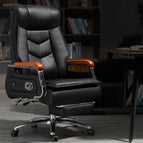 PU Black / With Feet Rest / Aluminum Alloy Feet