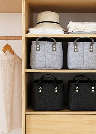 Felt Laundry Basket
