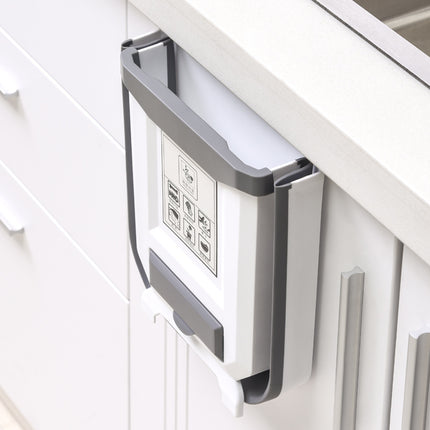 Foldable Wall-Mounted Trash Can