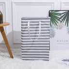 Gray And White Stripes / Length 40 Width 30 Height 60
