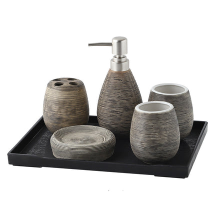 Retro Ceramic Bathroom Set