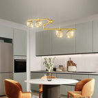 Golden Lamp Body / 20404 Full star neutral light / 6heads