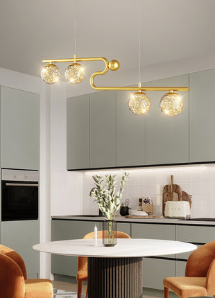 Modern Rectangular Dining Table Light