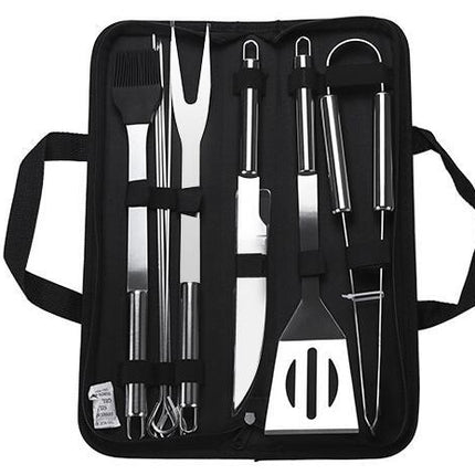 10-Piece BBQ Tool Set