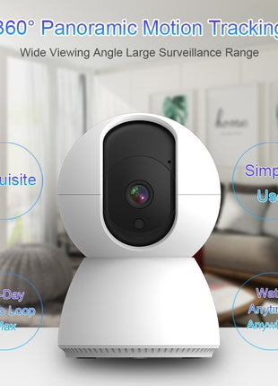 Smart Home Panoramic Security Camera