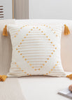 Yellow flower cutting pillow / Pillow case