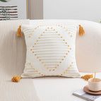 Yellow flower cutting pillow / Pillow case