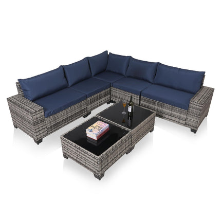 7-Piece Outdoor Patio Furniture Sets