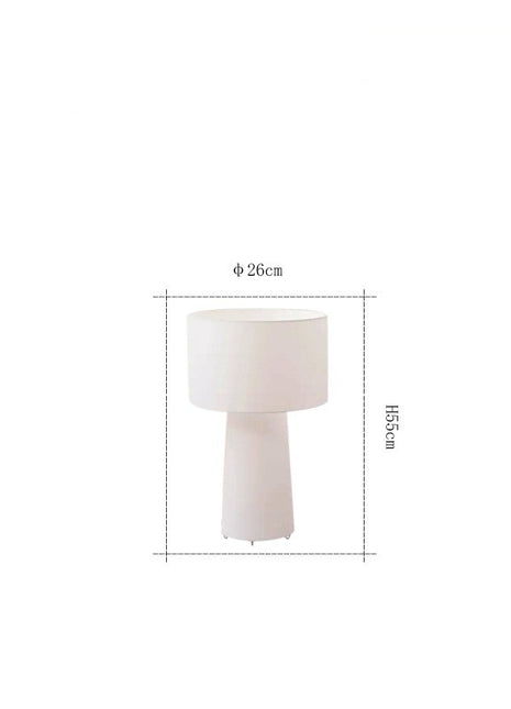 Lámpara de pie para sala de estar, dormitorio, estudio, arte, decoración grande, tela, iluminación