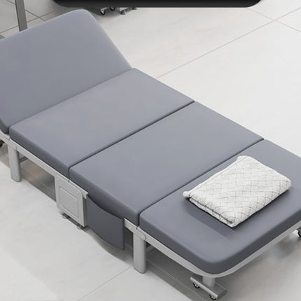 Home Office Four Fold Latex Bed Hospital Escort Bed