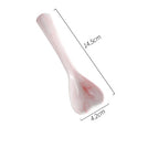 Pink heart spoon