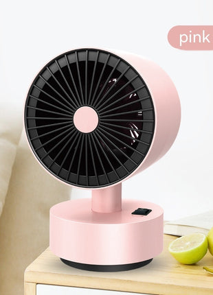 Desktop Warm Air Blower Home Office Shaking Head