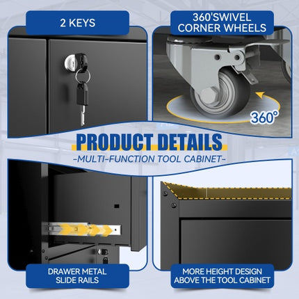2-Door Garage Tool Cabinet