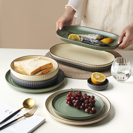 Minimalist Bowl & Plate Set