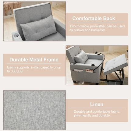 Futon Chair Bed Convertible