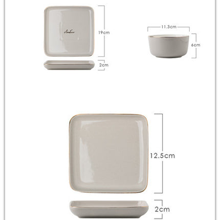 Luxury Ceramic Dinnerware Set