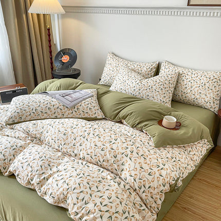 Jacquard 4-Piece Bedding Se