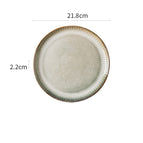 Marrón / Placa plana / 8,5 pulgadas