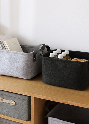 Felt Laundry Basket