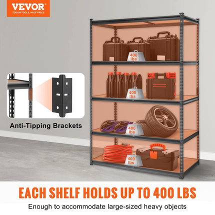 VEVOR 5-Tier Storage Shelving