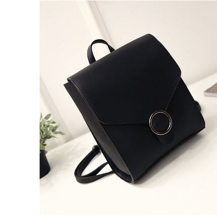 Korean retro college backpack