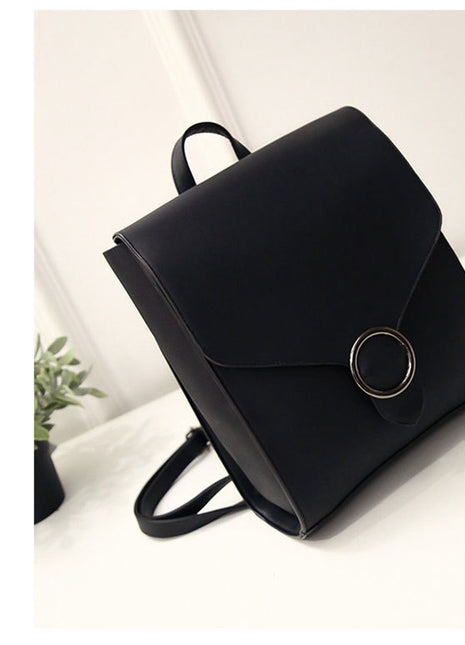 Korean Retro College Backpack