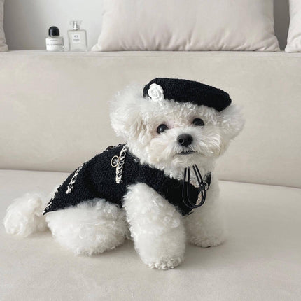 Accesorios para mascotas, perros y gatos, gorro de punto