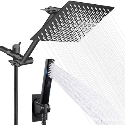 Juego de cabezal de ducha presurizado de acero inoxidable para baño
