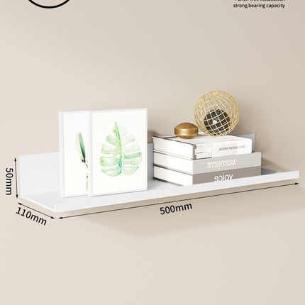 Estante de almacenamiento de pared para dormitorio, sala de estar y dormitorio sin perforaciones