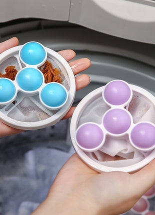 Bolsa de filtro atrapapelusas para lavadora, bola para quitar el vello, atrapapelusas, filtro flotador, bola para limpiar ropa, accesorios