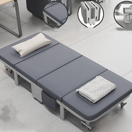 Home Office Four Fold Latex Bed Hospital Escort Bed
