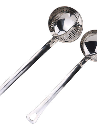 Colador de cocina cuchara de acero inoxidable