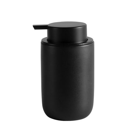 Matte Black Bathroom Accessory Set