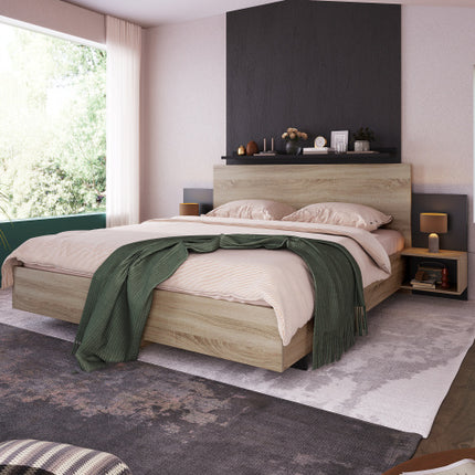 Double Bed, Wooden Bed