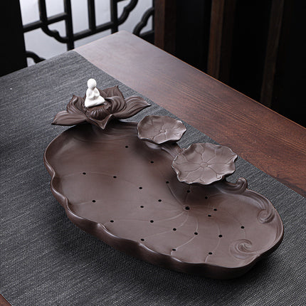 Home Office Purple Sand Tea Tray