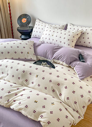 Jacquard 4-Piece Bedding Se