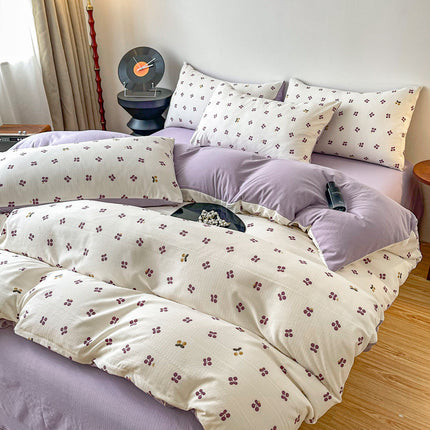Jacquard 4-Piece Bedding Se