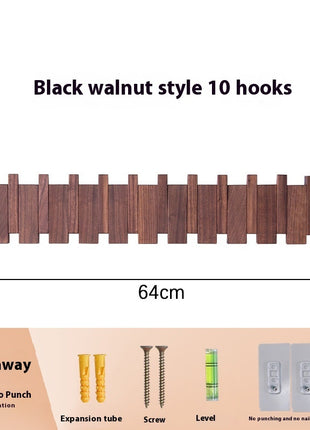 Wall-Mounted Coat Hooks