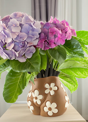 Creative Resin Body Art Flowerpot Home Home Decor