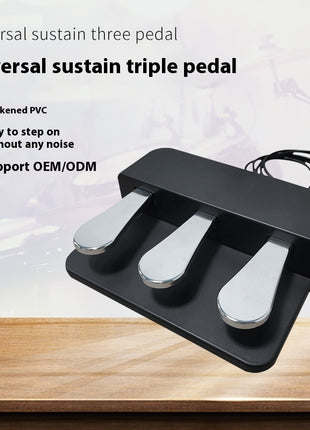 Pedal de teclado electrónico de sustain universal