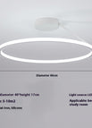 White 40CM / Electrodeless Dimming