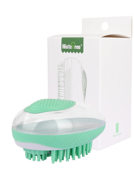 Dog Cat Bath Brush 2-in-1 Pet SPA Massage ⭐