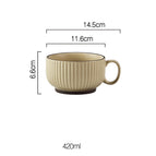 Beige / Breakfast cup