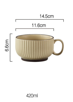 Vajilla y vajilla de combinación de cuenco y plato sencillos Wind