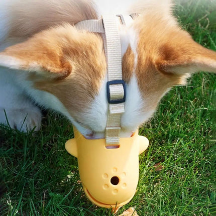 Bozal portátil para perros transpirable y antimordeduras 